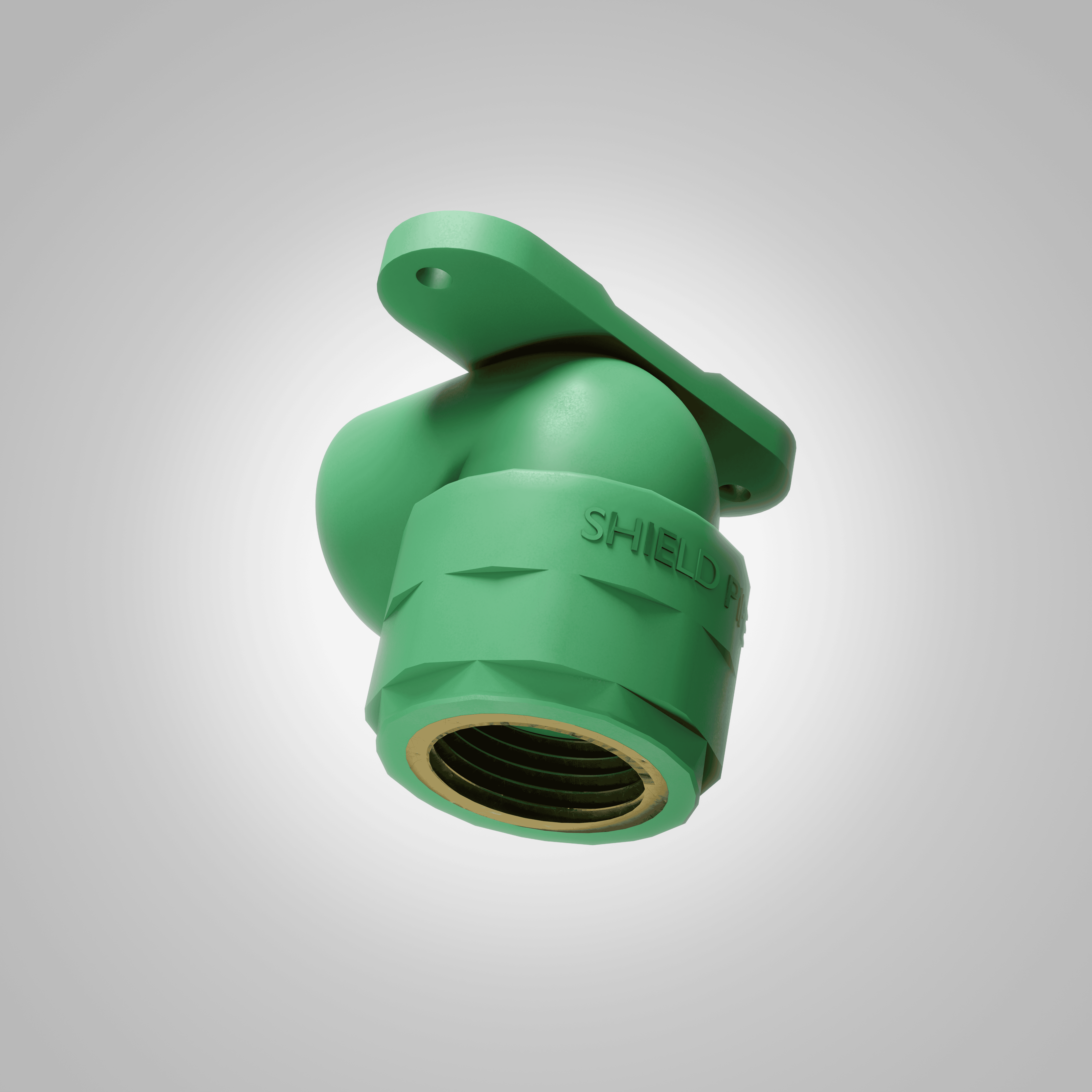 Wall Mount Elbow Female